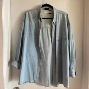 Vintage Twin Denim Button Down